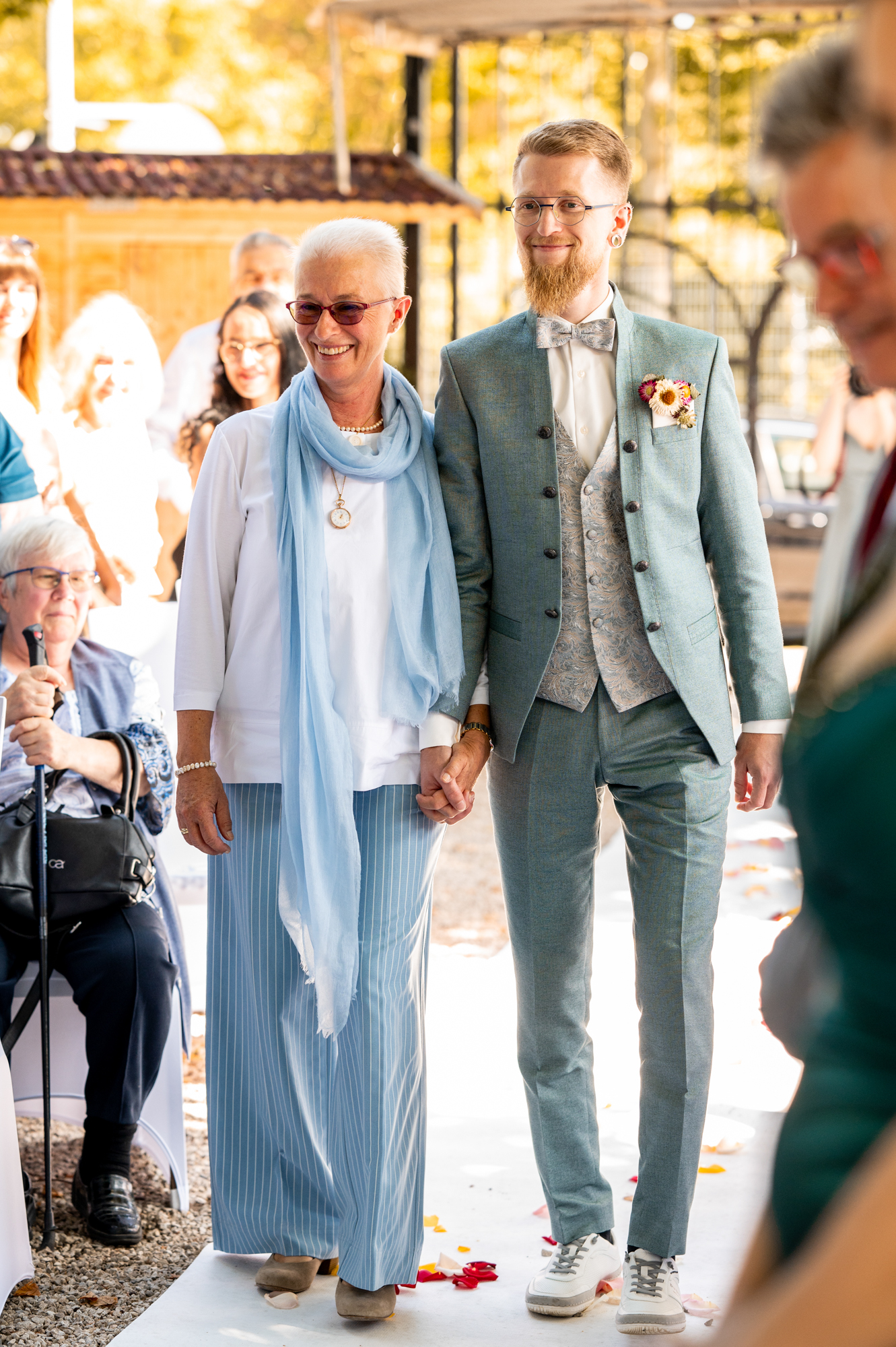 Freie Trauung im Biergarten des Kirchheimer Hirschenstadls