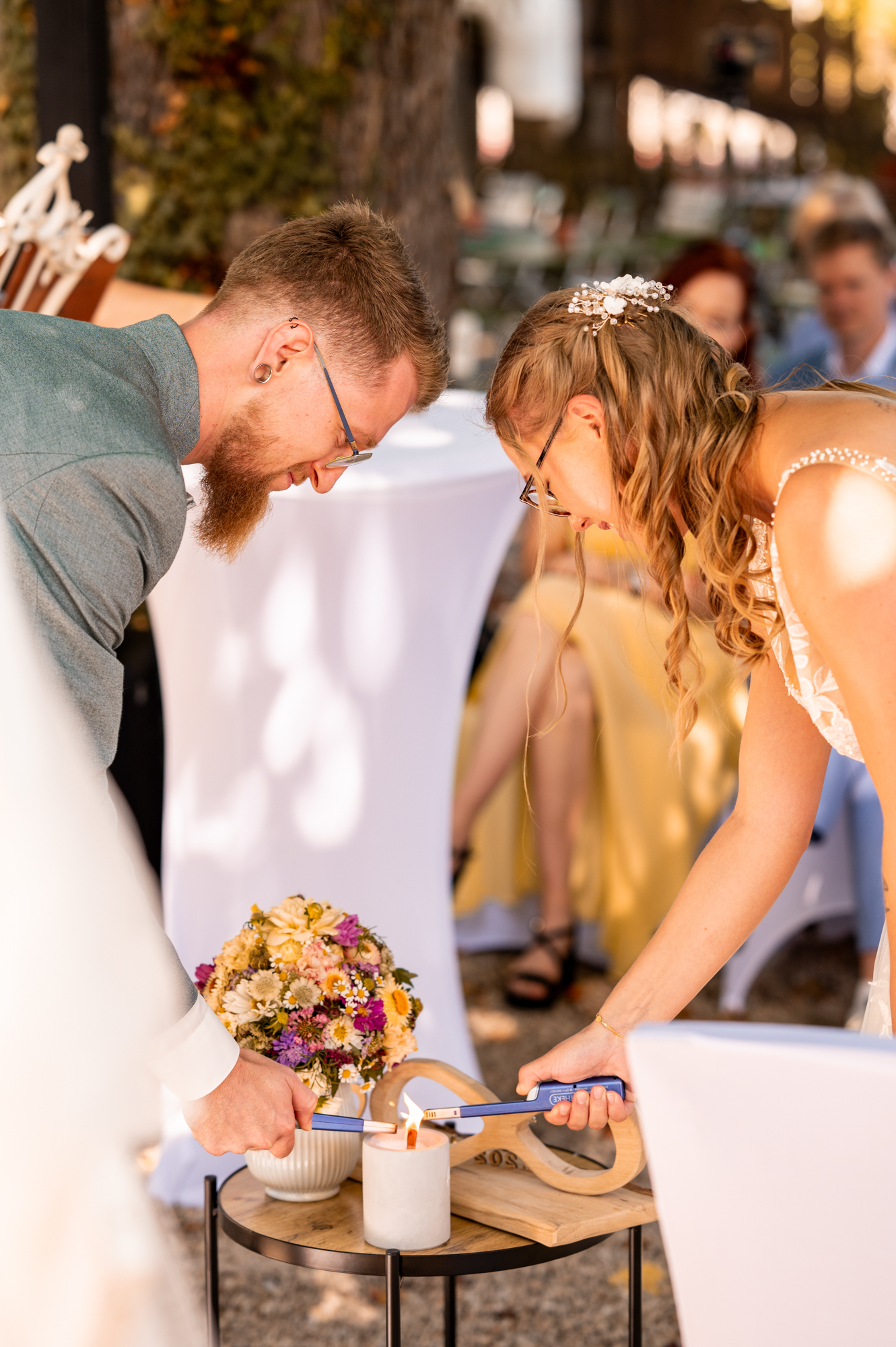 Freie Trauung im Biergarten des Kirchheimer Hirschenstadls