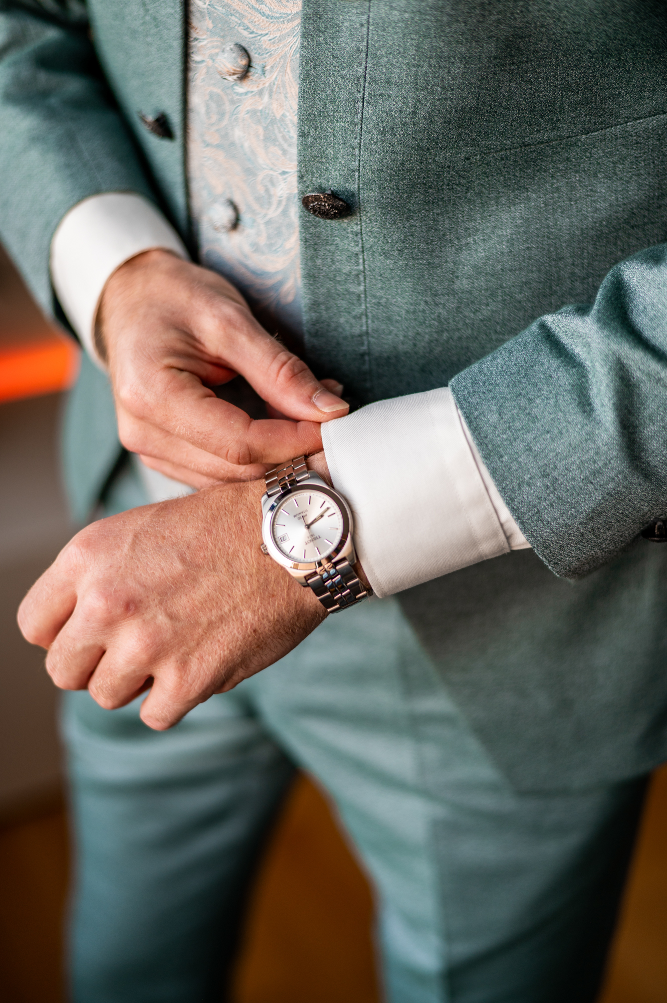Getting Ready Bräuigam Hochzeit in Kirchheimheim