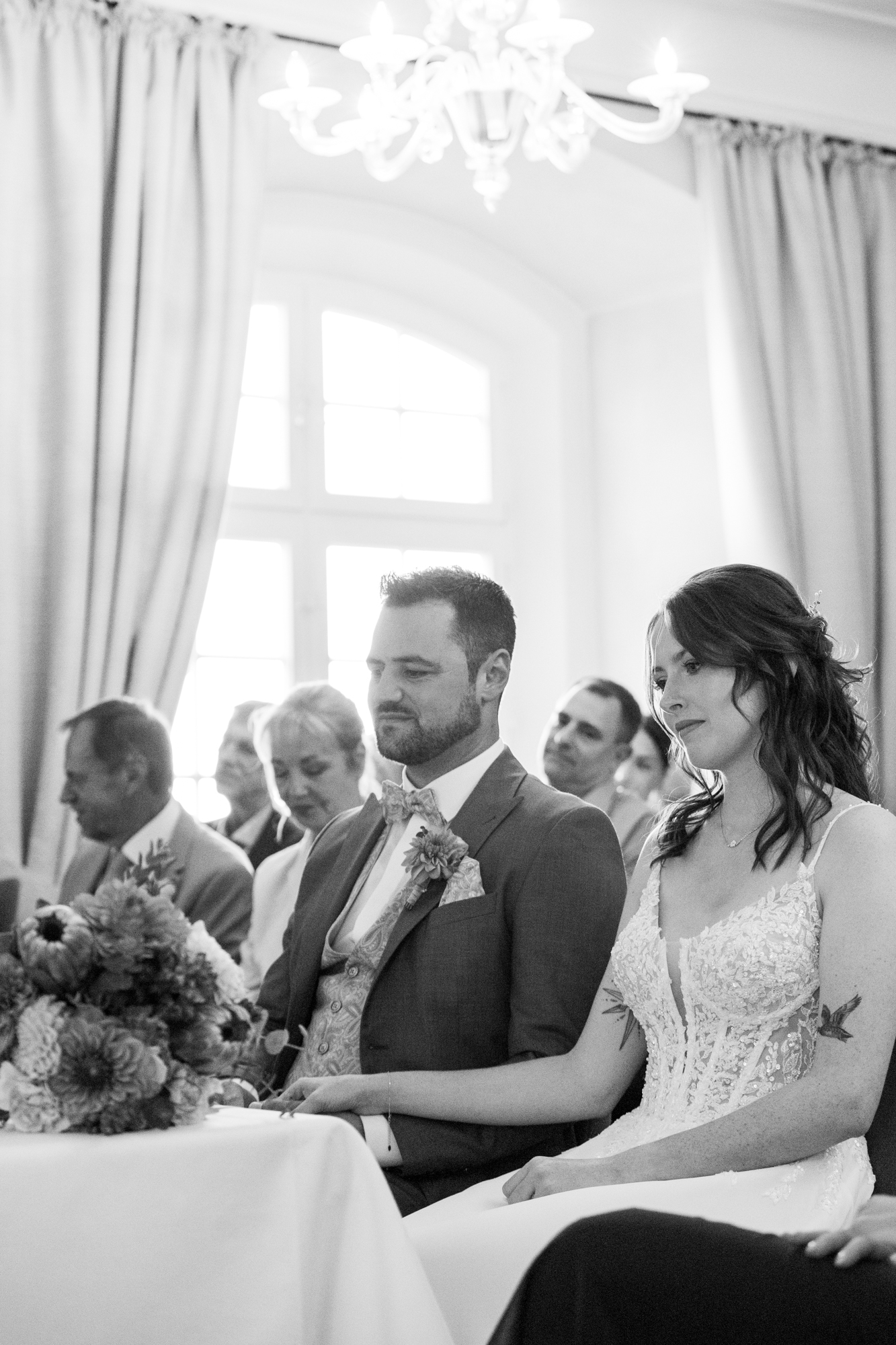 Standesamtliche Trauung im Leutrum-Saal auf Schloss Filseck in Uhingen
